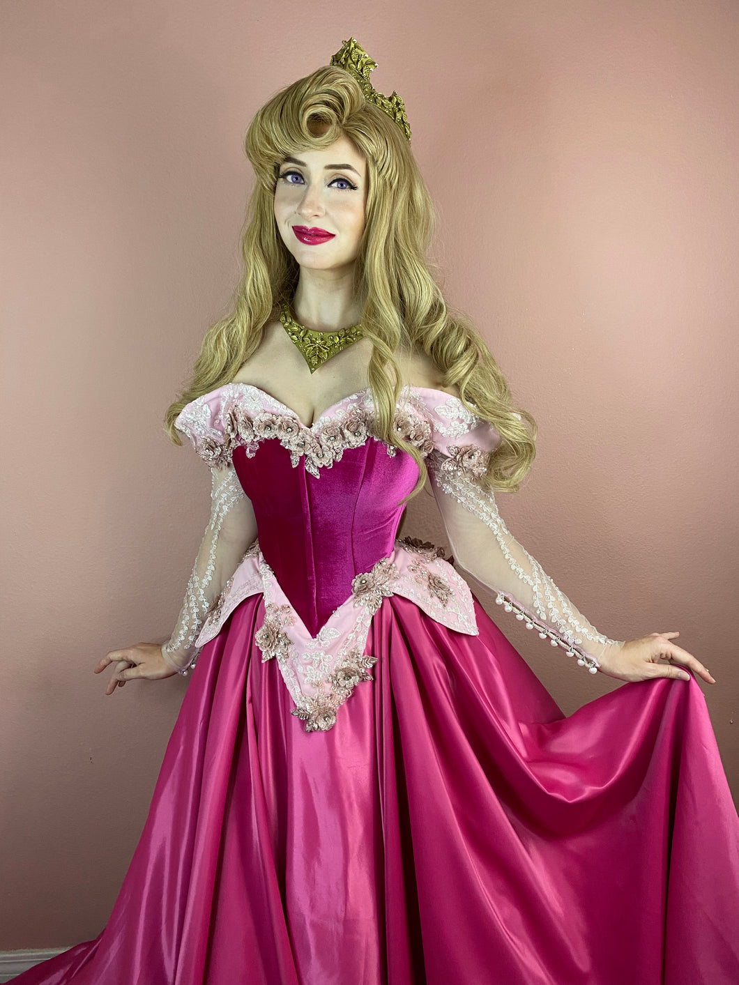 Disney Parks Bibbidi Bobbidi Boutique Signature Princess Aurora Costume  Dress | The Disney Shoppers