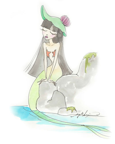 Mermaid Lagoon Print 2- Entry
